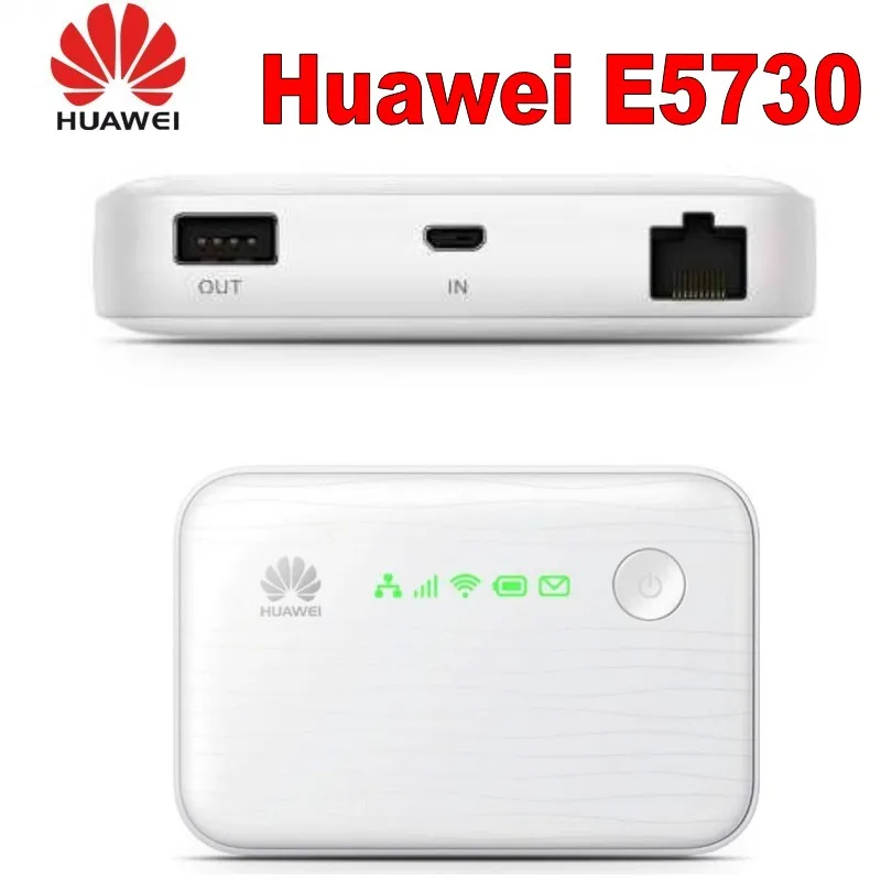 Мобильная точка доступа Wi Fi Huawei E5730 43 2 Мбит/с 3G с портом Ethernet и внешним