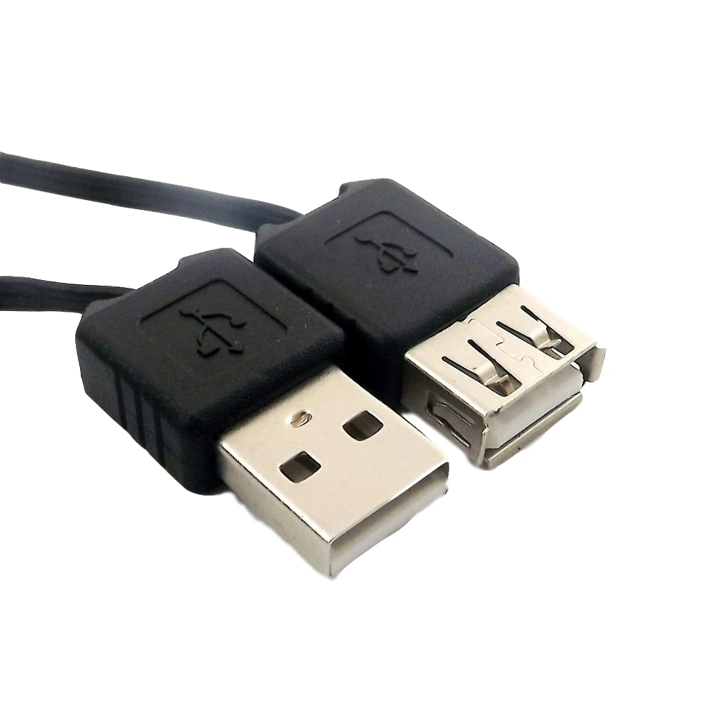 1 шт. USB 2 0 A Male to Female Jack Port Extension выдвижной Соединительный кабель|Кабели передачи