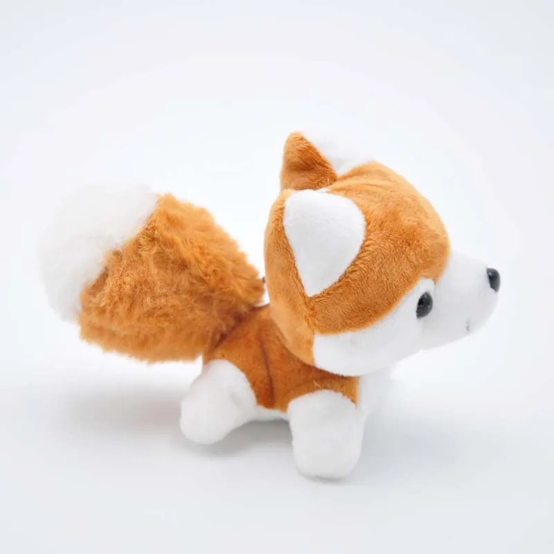 10cm Kawaii плюшевый щенок игрушки 10/20 см Милые Имитация Хаски плюшевые игрушки куклы Дети Детские Плюшевые игрушки куклы хаски - Цвет: 10cm
