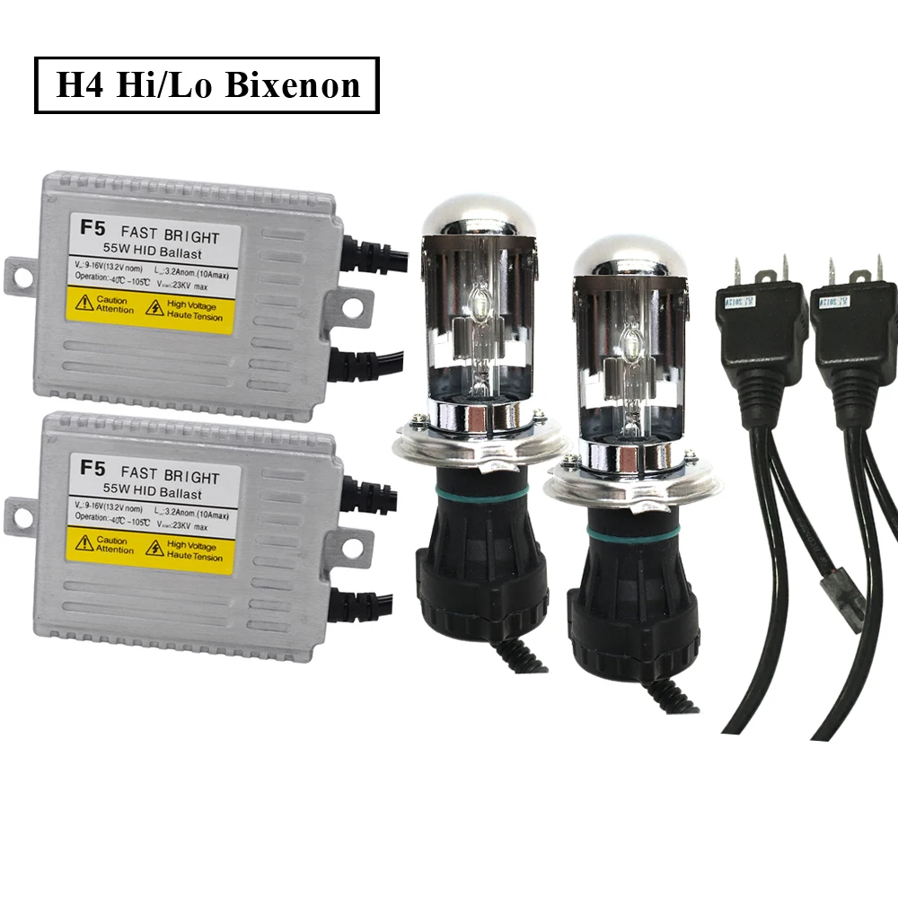 SKYJOYCE F5 55 Вт Быстрый яркий ксенон H7 HID комплект D2H H4 Биксенон 5500K белый H1 H3 H11 9012 9005 9006