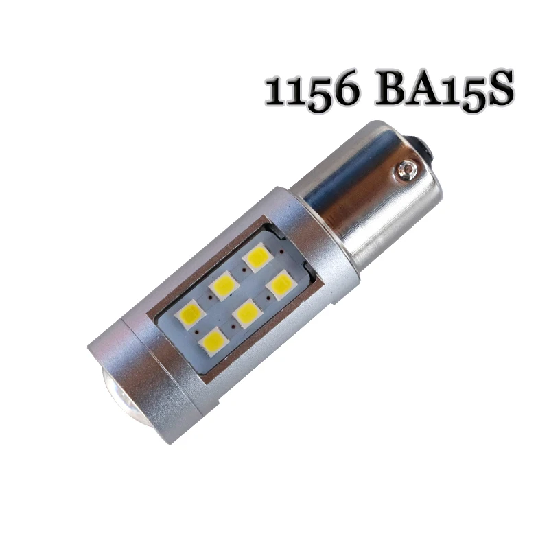2 шт. автомобисветодиодный светодиодные лампы S25 1157 BAY15D P21/5W 1156 BA15S 21 SMD 2835|car light|light