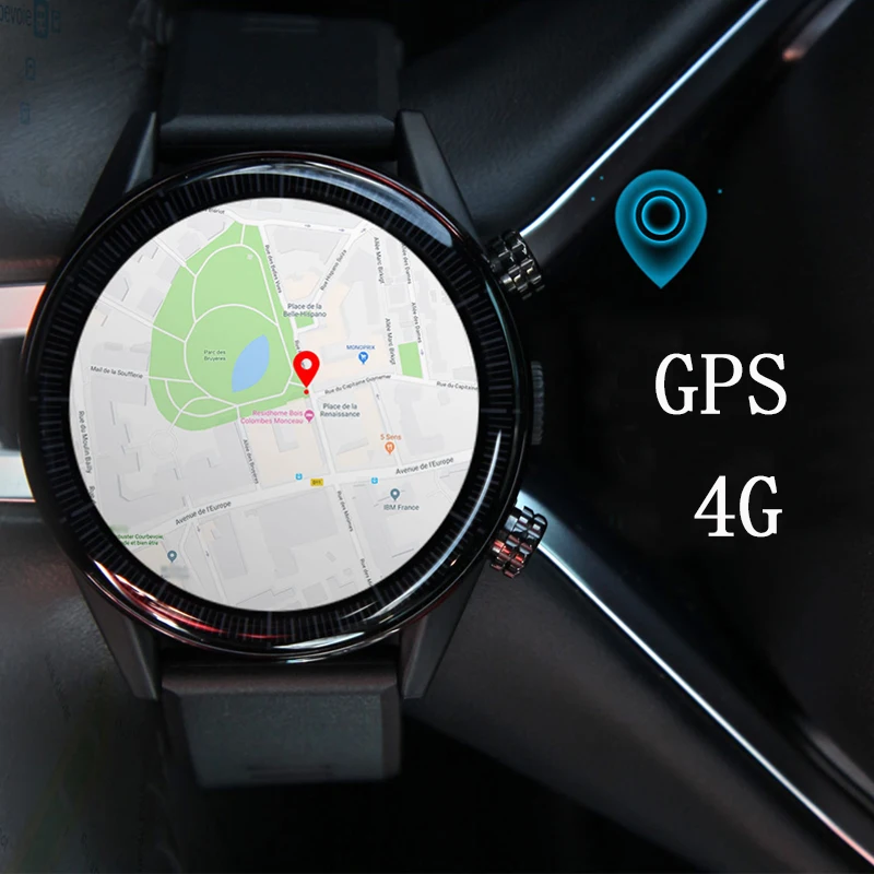 1 39 &quot400*400 Смарт часы звонки Android 7.1.1 GPS 620 мАч аккумулятор умные наручные сменный