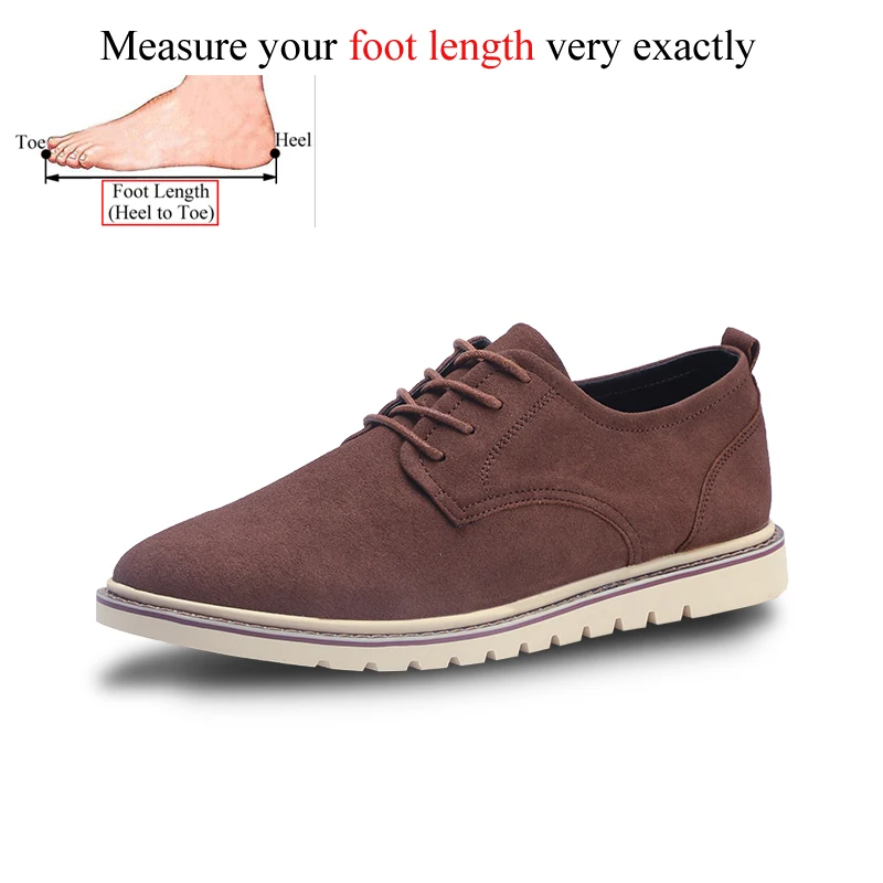 Coffee Новые Модные низкие Туфли DR Martens в британском стиле мужская повседневная кожаная обувь Туфли-оксфорды из коровьей замши на шнуровке для джентльменов; большие размеры 47 - Цвет: Coffee