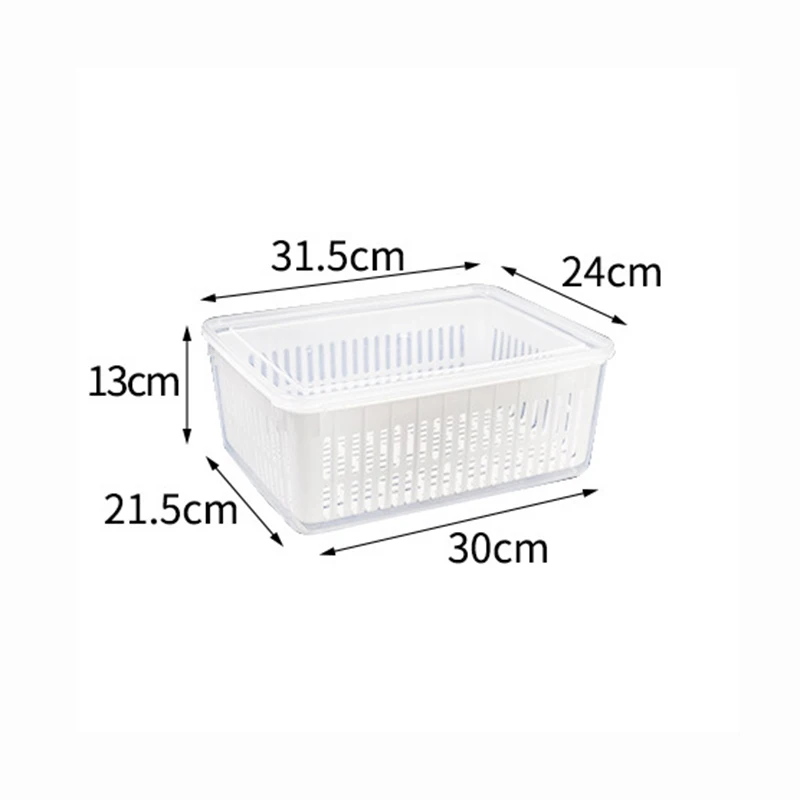 Креативная кухонная коробка для хранения в холодильнике посуда овощи аксессуары