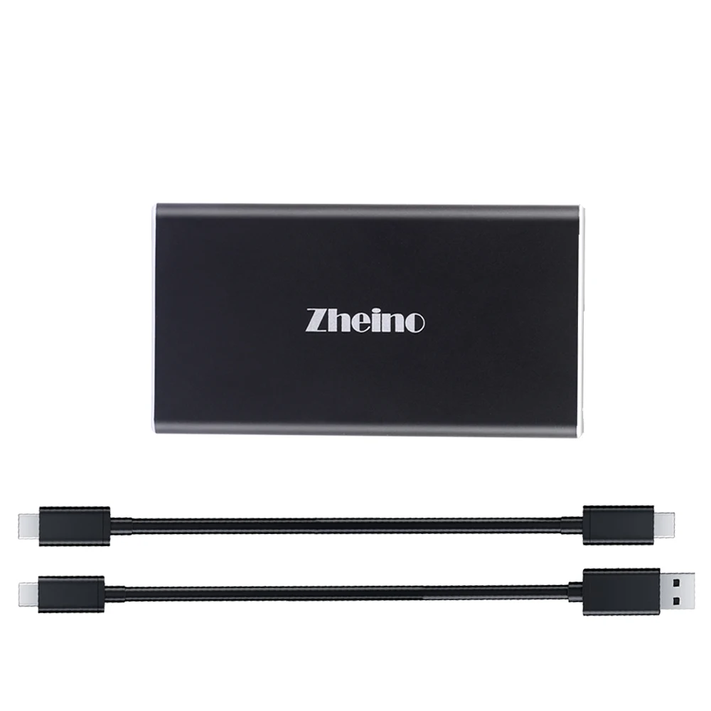 Zheino USB3.1/TYPE-C SSD 512GB внешние твердотельные накопители с функцией OTG внешний накопитель Алюминиевый Чехол