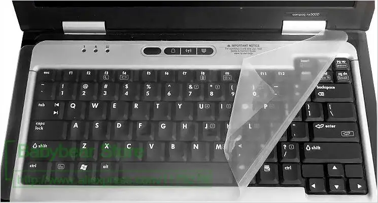 Универсальный 17 дюймовый чехол для клавиатуры ноутбука DELL Inspiron Envy Precision M6400 M6500 M6600