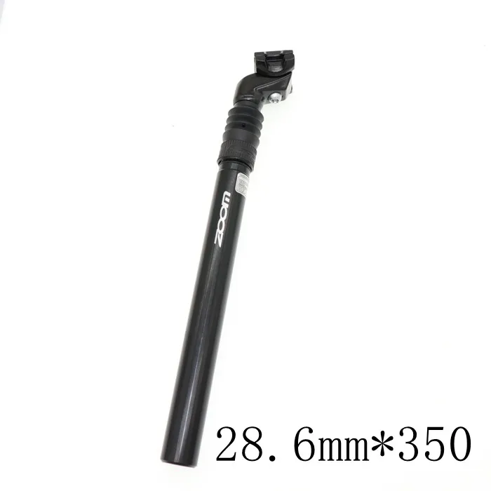 286x350mm black Подседельный штырь для горного велосипеда MTB 25,4 амортизирующий алюминиевый Подседельный штырь для горного велосипеда 31,6 30 28,6 30,9 мм 27,2 - Цвет: 286x350mm black