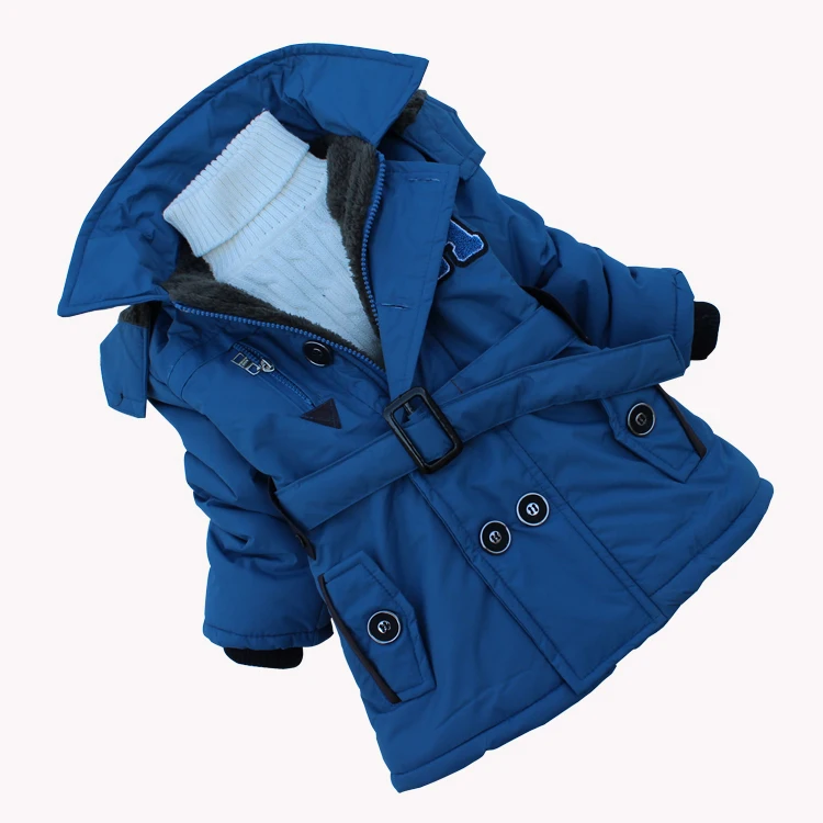 Kids Boys Winter cotton padded clothes 2013 new children trench coat jacket special E25 boy | Мать и ребенок