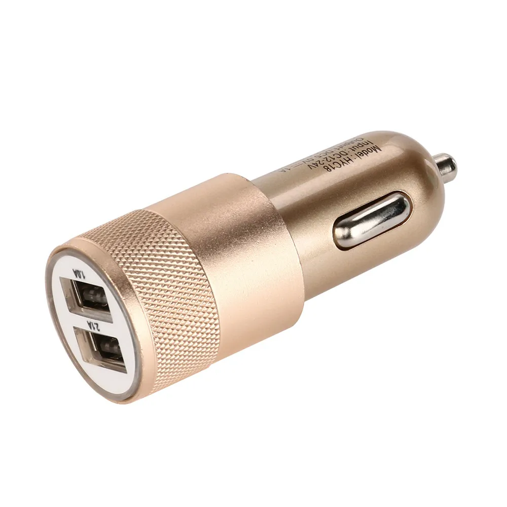 Универсальное автомобильное зарядное устройство с двумя usb портами 2 порта