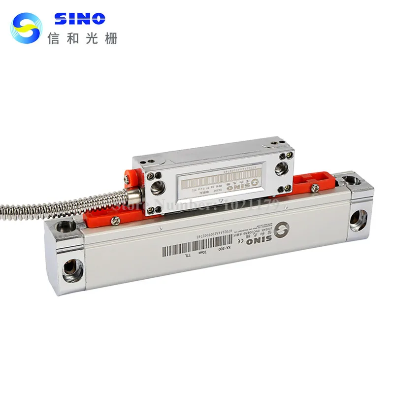 Sino SDS2MS 2 оси цифровой индикации DRO комплект и 2 шт. SINO KA300 линейная шкала линейный энкодер измерительной линейки