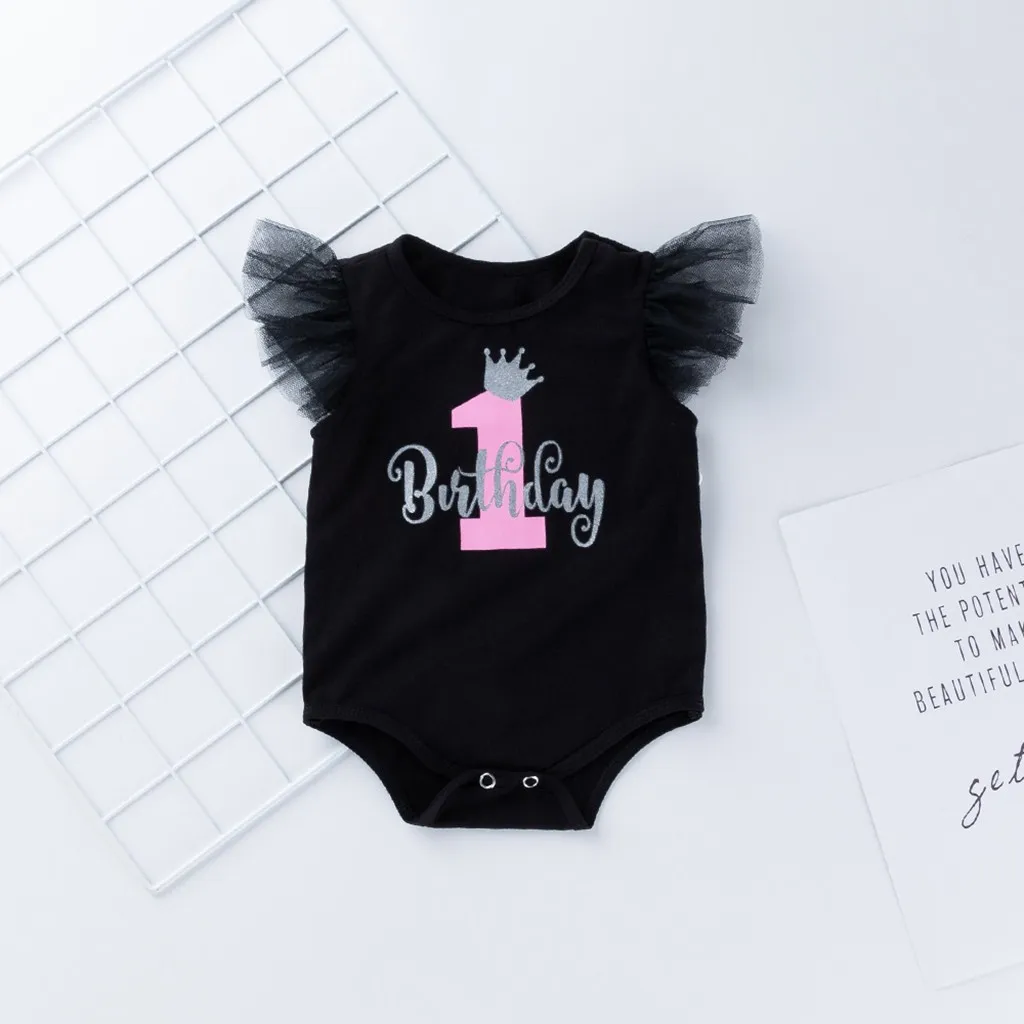 SAGACE/летний комплект для новорожденных девочек из 2 предметов комбинезон с