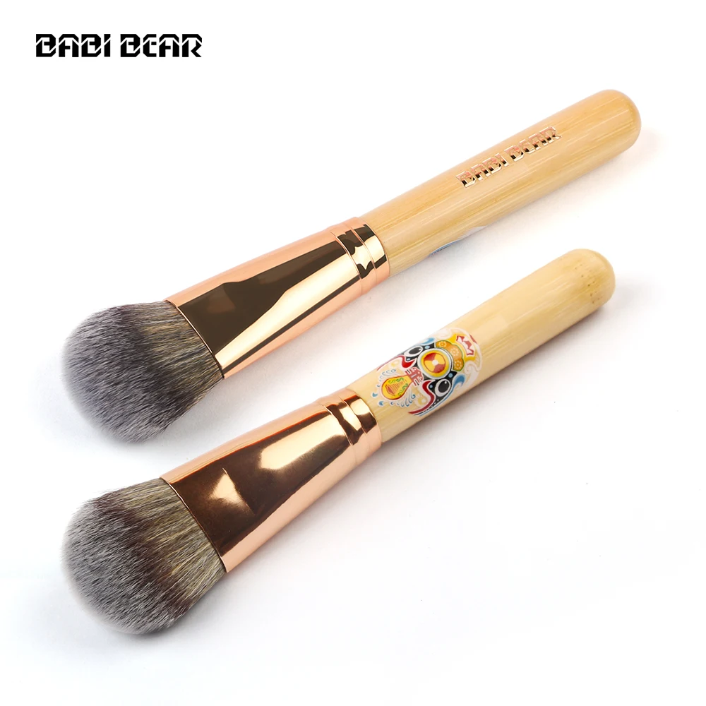 BABI BEAR 1 шт. профессиональный косметический макияж кисти косметические синтетические волосы основа пудра Румяна Макияж Brochas Maquillaje профессиональный