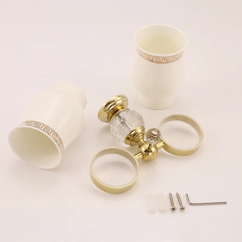 Аксессуары для ванной комнаты из латуни и керамики|tumbler holder|double tumbler holderbathroom