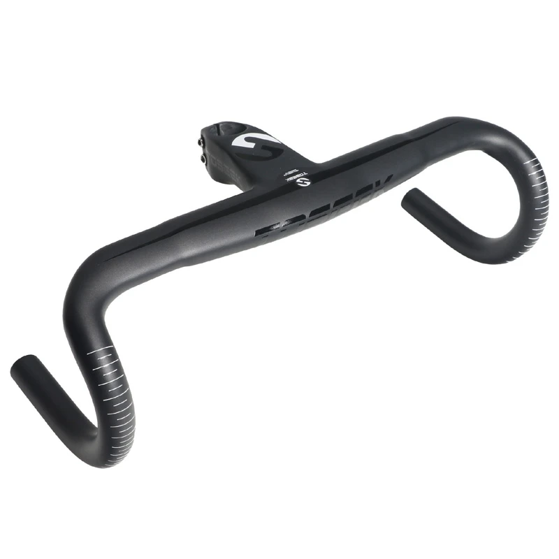 TOSEEK полностью углеродное волокно руль для велосипеда шоссейного стержень