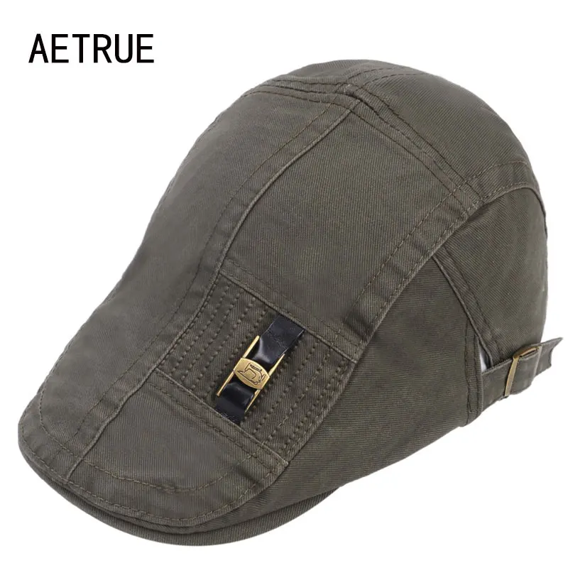 

AETRUE Fashion New Berets Hats Men Winter Berets Caps For Men Women Caps Casquette Visor Peaked Cotton Newsboy Male Visors Cap