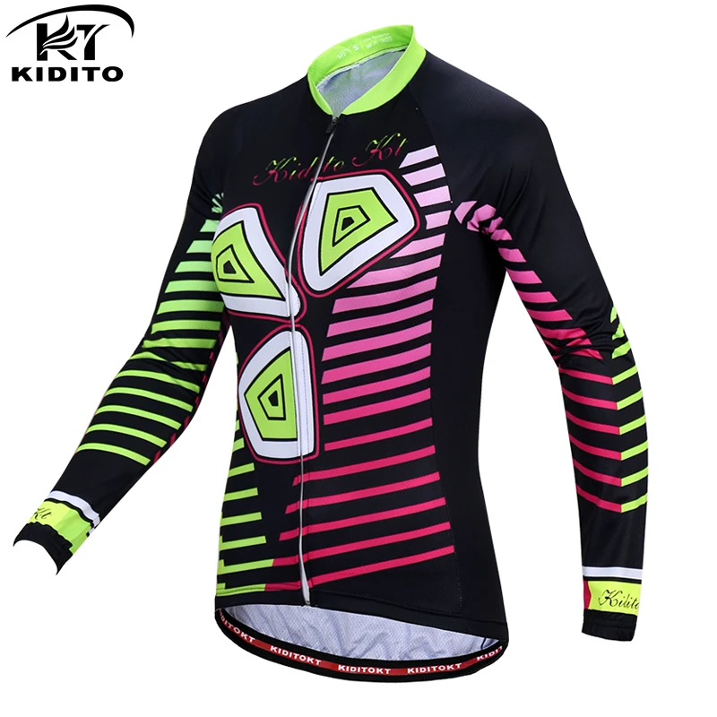 KIDITOKT 2020 зимняя MTB велосипедная одежда для велоспорта сохраняющая тепло длинный