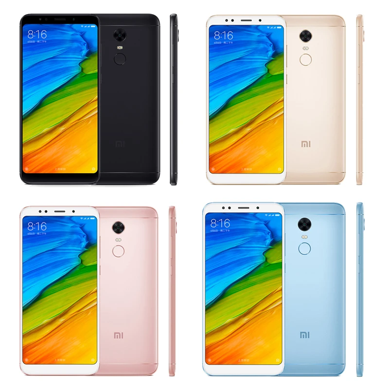 Оригинальный Xiaomi Redmi 5 Plus 4 Гб оперативная память 64 Встроенная Смартфон Snapdragon 625 Octa