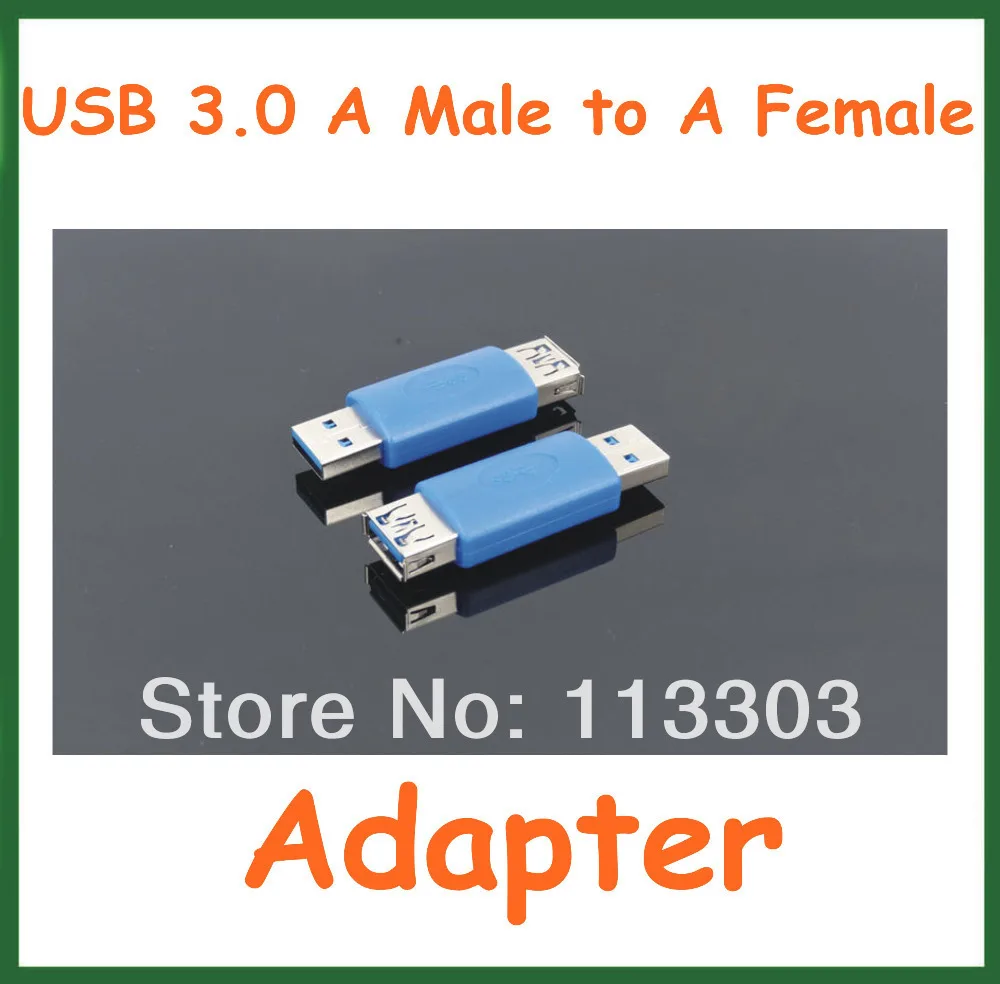 

5pcs USB 3.0 A Male to A Female Adapter USB 3.0 Male to Female Connector Extender Extension Converter ship with tracking number