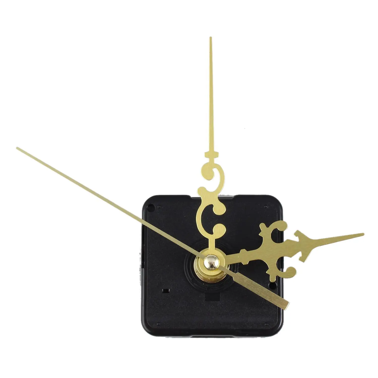 DIY Clock plastic+Metal Texture Creative Wall Retro movement Accessories Gold |
