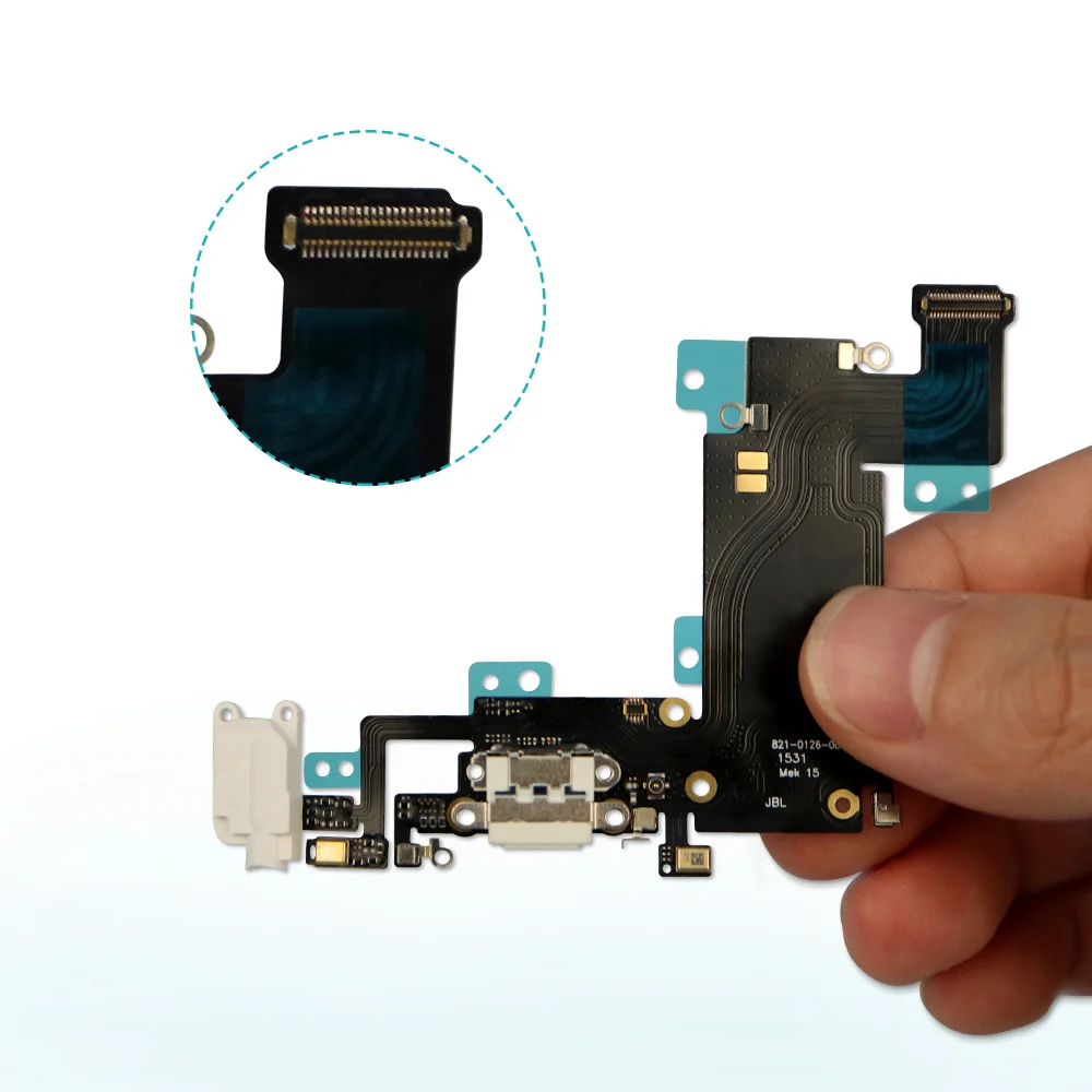 Высококачественный зарядный гибкий кабель для iPhone 6S Plus USB-порт зарядки док-разъем