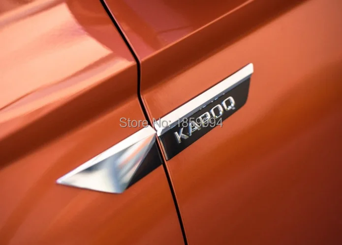 Для 2018 2019 2020 skoda karoq оригинальная наклейка на боковое крыло и дверь | Автомобили