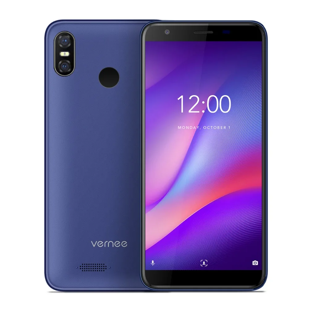 Vernee M3 5 ''Full Экран Android 8 1 смартфон 3 Гб оперативной памяти 32 встроенной Quad core