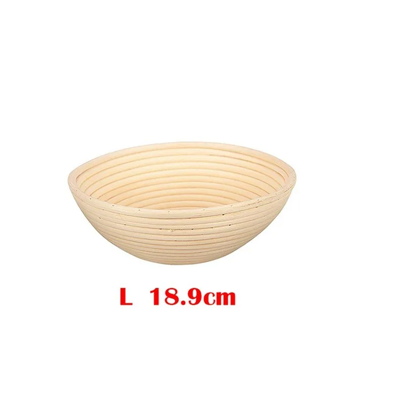 Темный хаки CAKEHOUD натуральная Виноградная круглая ферментация хлеба, корзина для профессионального и домашнего пекаря Banneton Brotform, корзина для французского хлеба - Цвет: Темный хаки