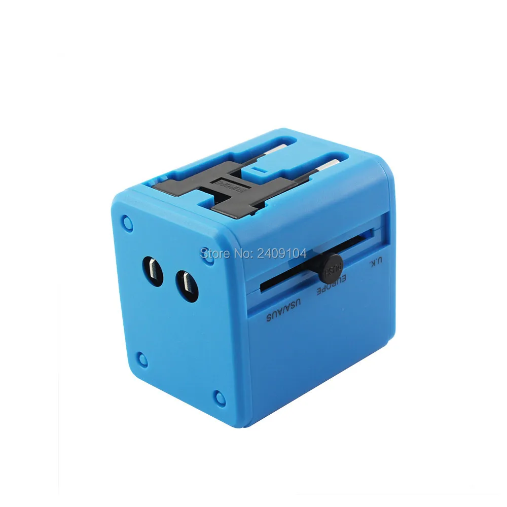 SZAICHGSI 2 USB порта всемирно известный адаптер для путешествий AC К настенное зарядное