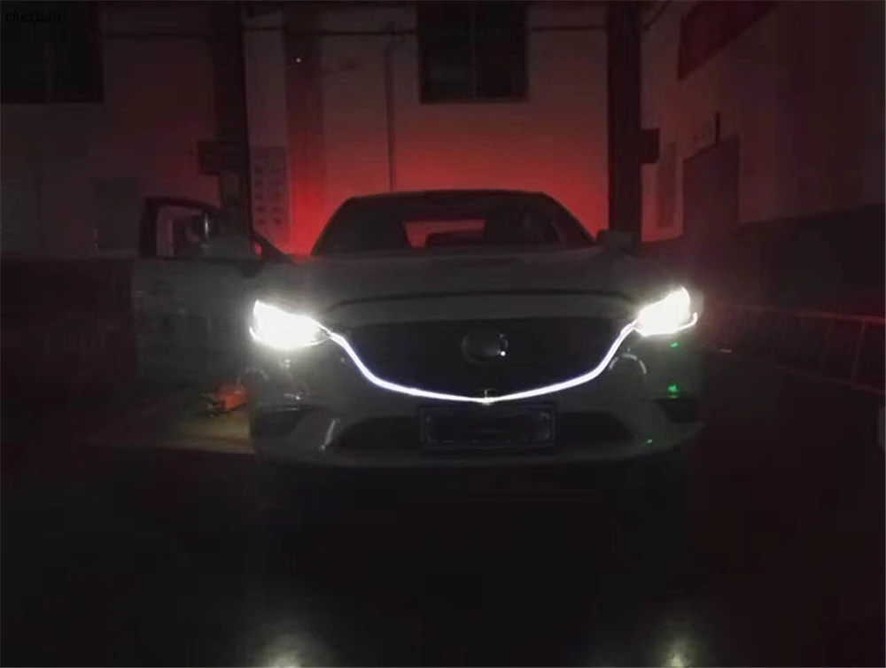 CSCSNL 1 комплект для Mazda 6 Mazda6 Atenza 2016 2017 2018 светодиодный DRL Дневной светильник авто