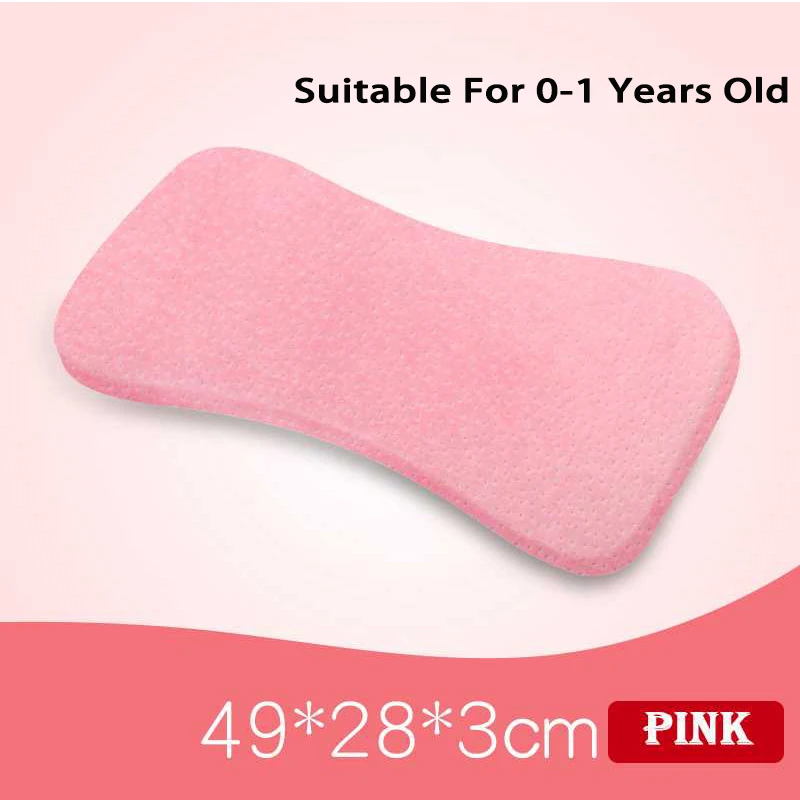 Pink 0-1 years old 0-24 месяца, детская подушка для придания формы, предотвращающая появление плоской головы, подушка для младенцев с эффектом памяти, ортопедические массажный эффект - Цвет: Pink 0-1 years old