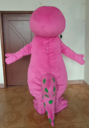 

High quality sale of Barney mascot costume Dragon costume Christmas Halloween animal funny dinosaur Cosplay ADULT SIZE FREE SHI
