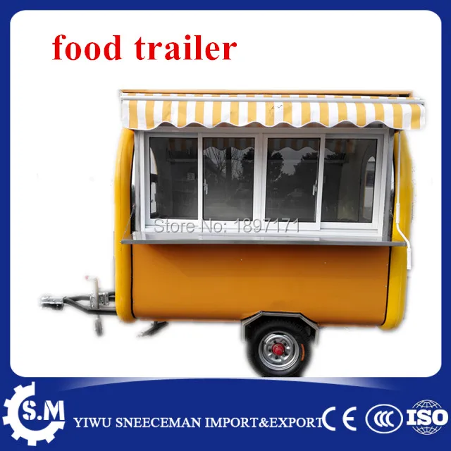 Catering Trailer Cart Food Service, Vending Food Concesion F