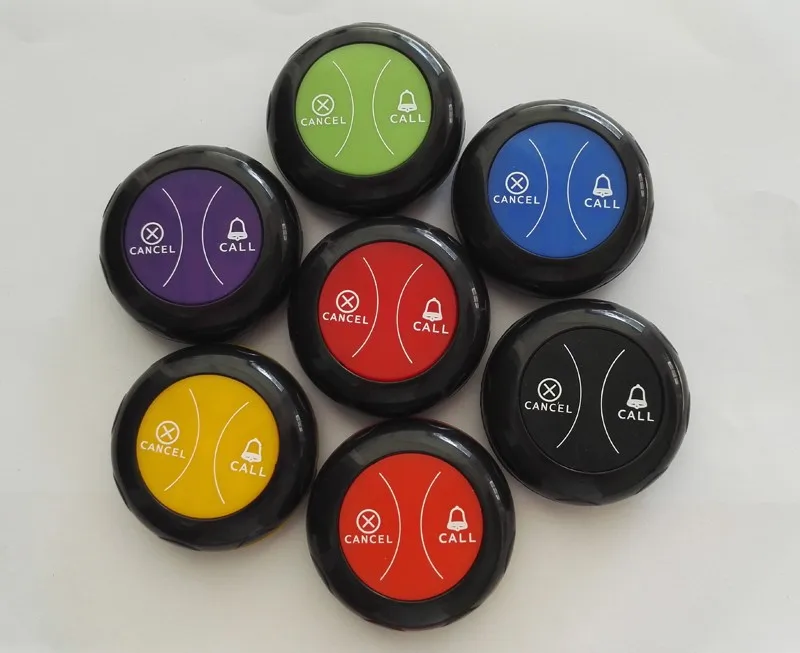 Wireless cafe buzzer device 3 display receivers work with 30 table button 100% waterproof | Компьютеры и офис
