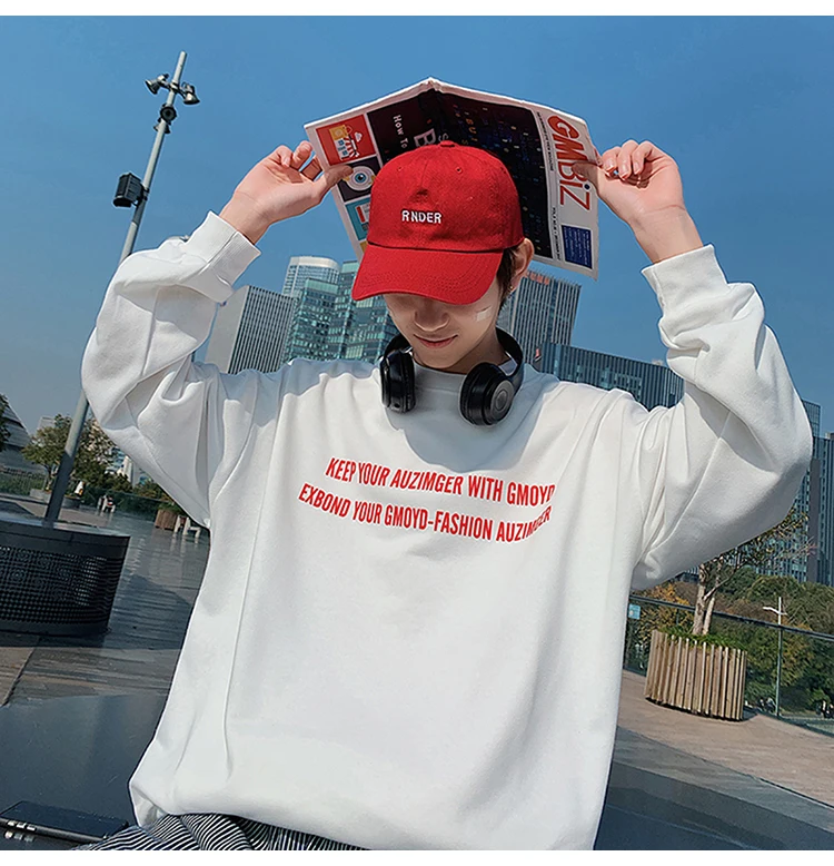 LAPPSTER Harajuku Черная Толстовка для мужчин Весенняя Мужская s Японская уличная толстовка мужская хип хоп с круглым вырезом винтажная толстовка плюс размер
