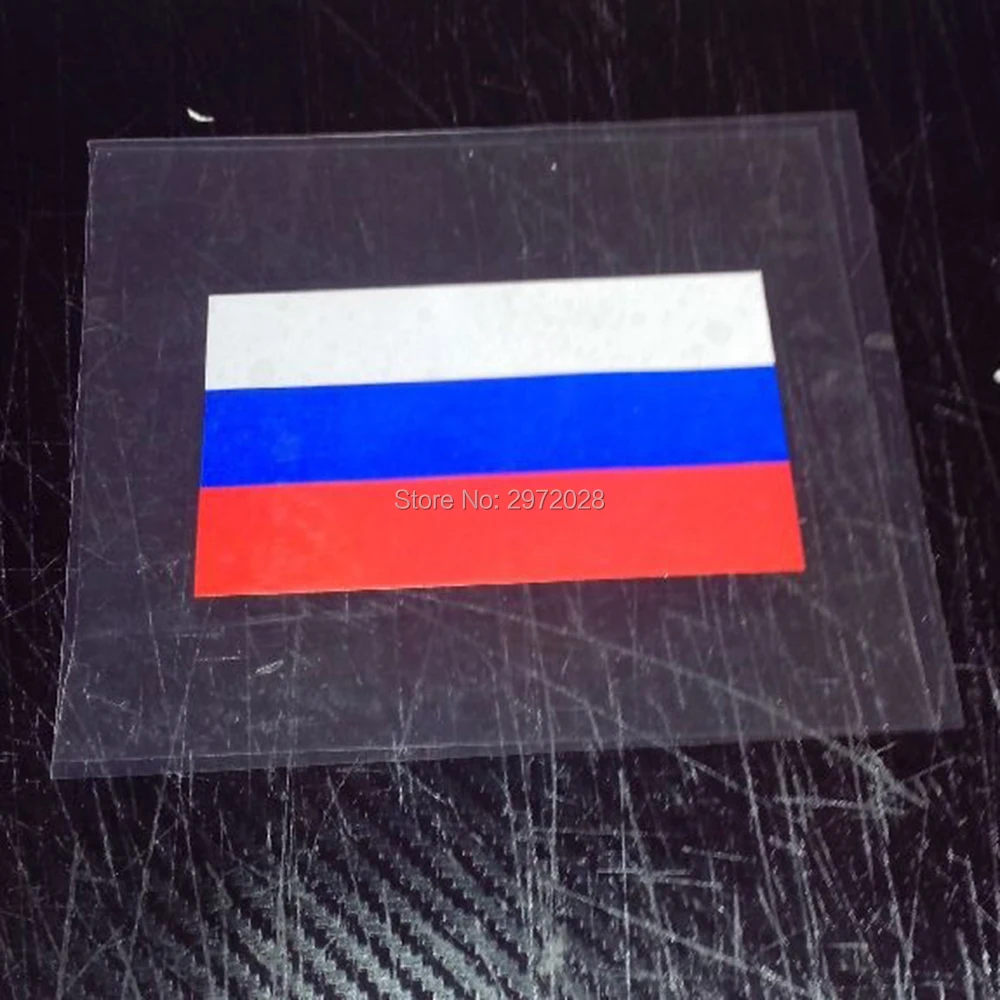 Новый стиль стайлинга автомобилей флаг России содержит три цвета Белый Синий