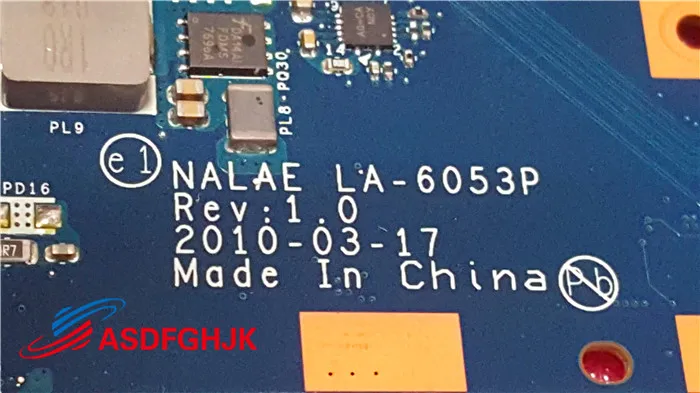 Используется для материнской платы ноутбука Toshiba Satellite L675 L675D K000103980 LA-6053P 100% TESED OK -