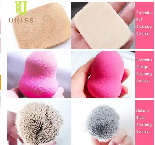 UKISS Брендовые щётки для макияжа Косметика Puff губка очищающая вода Высокая