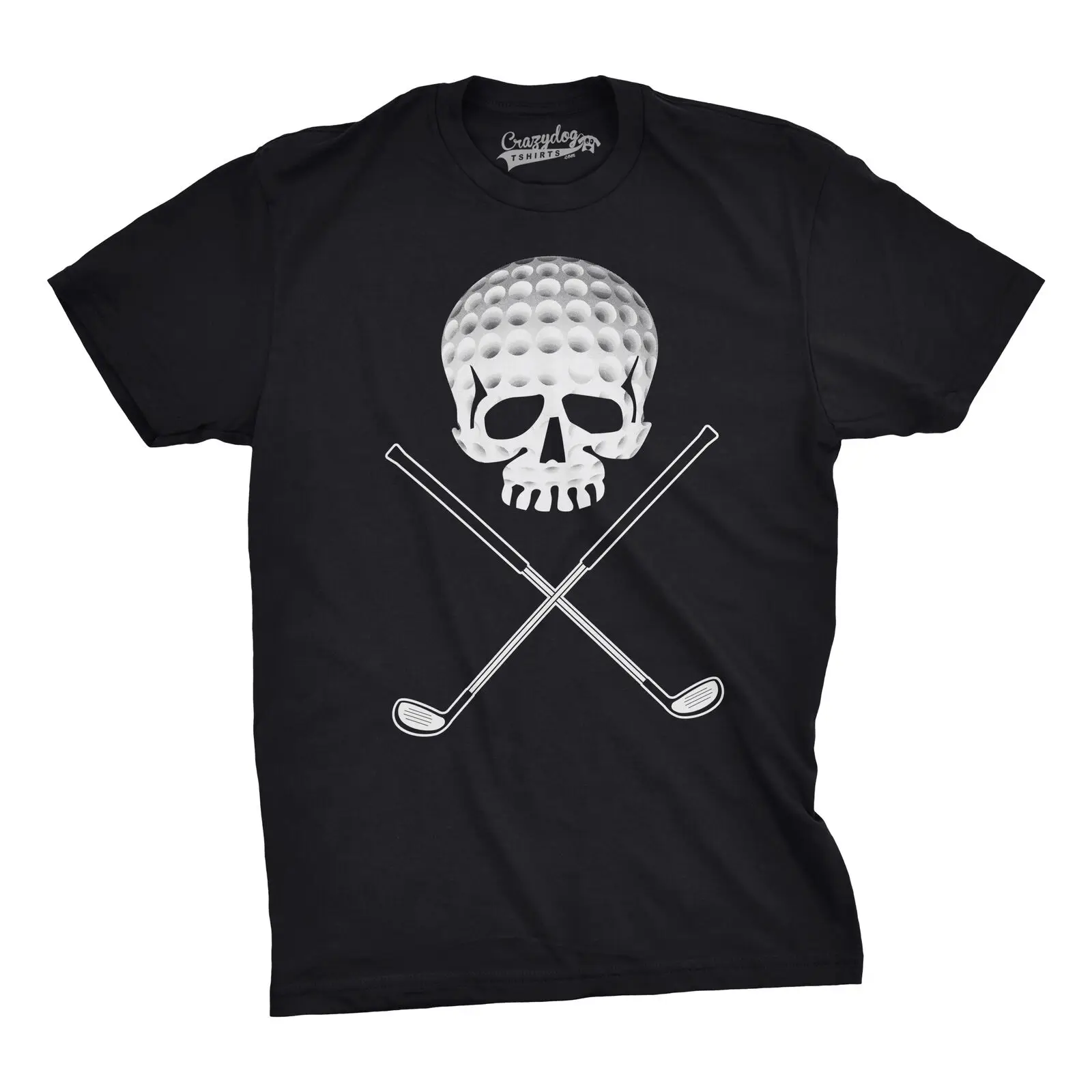 Для мужчин s Golf Jolly Roger Забавные футболки спортивные классные винтажные Ретро
