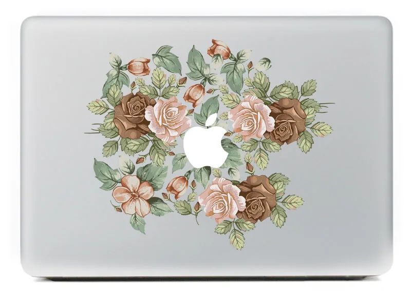 Виниловая наклейка Rose Group для сделай сам Macbook Pro / Air 11 13 15 дюймов на чехол