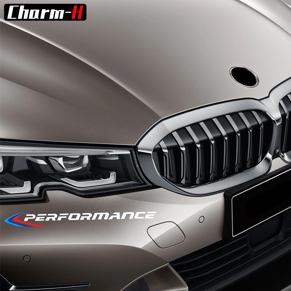Наклейка на передний бампер для BMW 90 E46 E39 E60 F30 F20 G30 X6 F16 F10 F34 X3 X4 X5 E70 F15 M3 M5 Z4 2