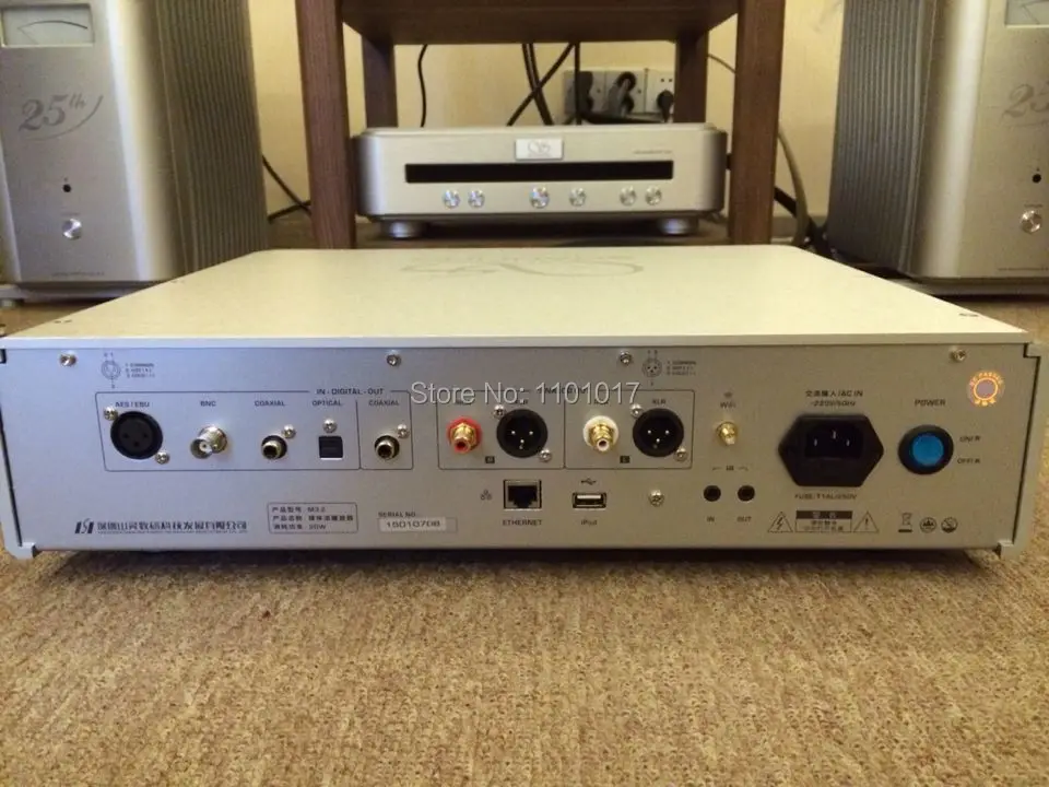 Shanlin M3.2 потоковый медиаплеер DSD проигрыватель HIFI EXQUIS 192 кГц WAV WiFi|media streamer|media player