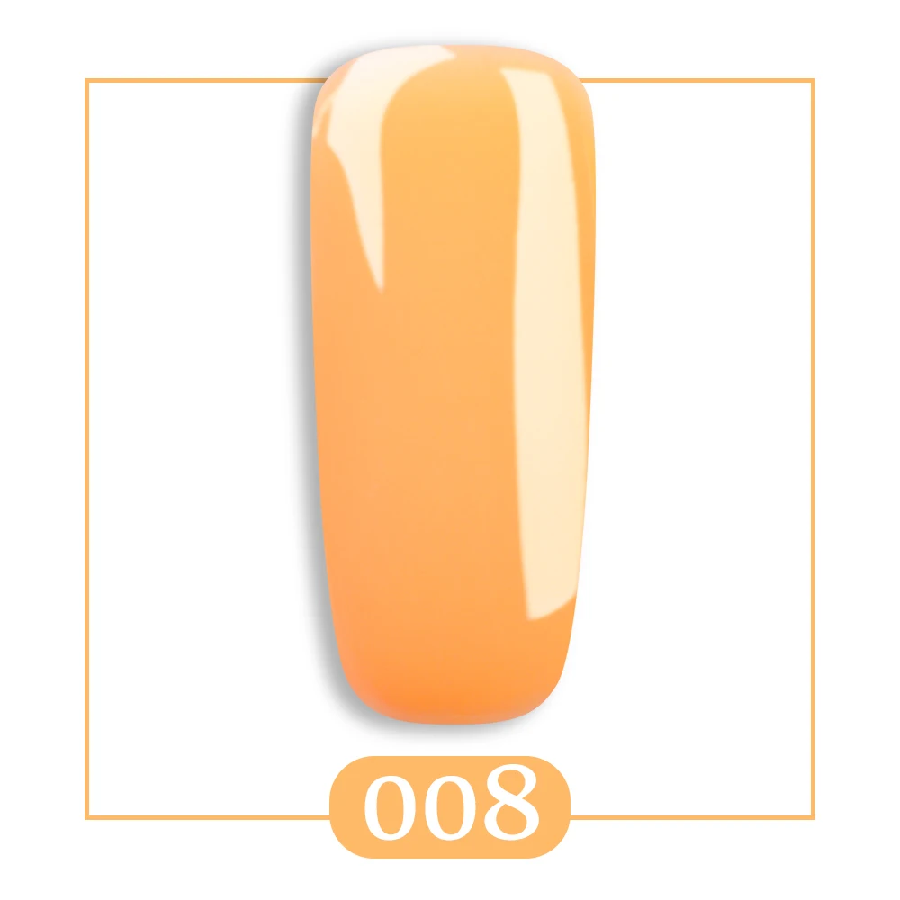 RS ногтей 15 мл vernis Полупостоянный 308 цветов УФ гель лак для ногтей смола Светодиодная лампа маникюр esmalte permanente гель лак(1 - Цвет: 008