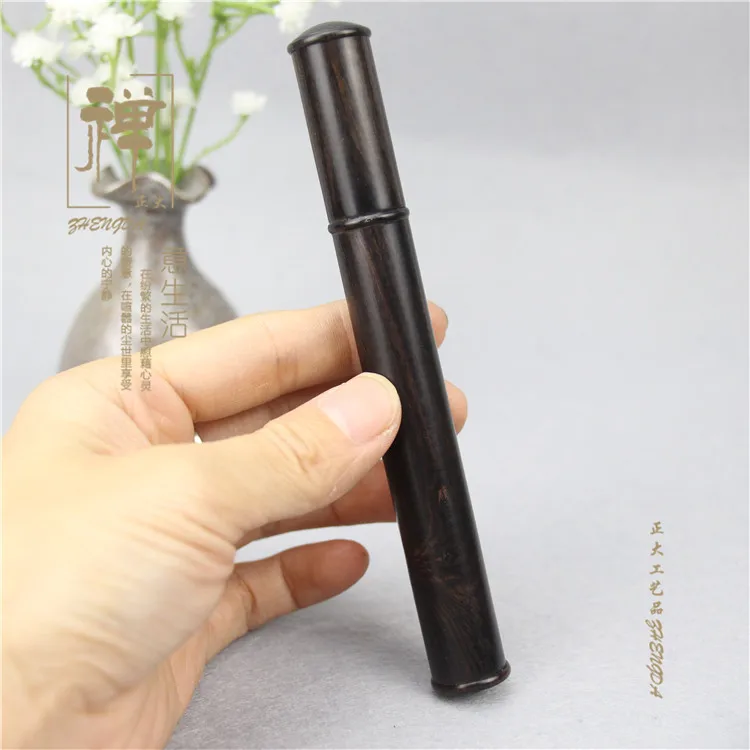 Zhengda Tan ebony короткий pull фиолетовый рот благовония коробка благовоний