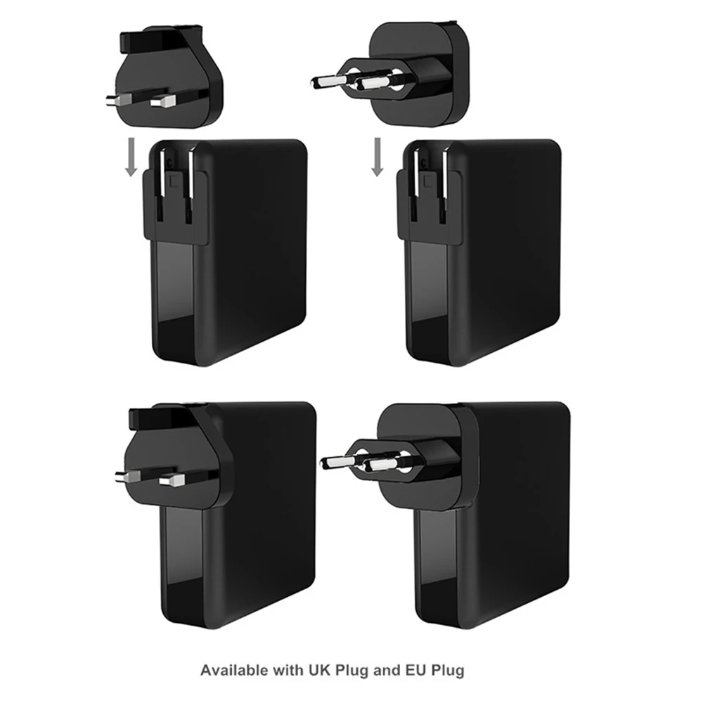 61 Вт PD type C USB быстрое зарядное устройство QC 3,0 быстрое зарядное устройство для Macbook samsung A50 A30 iPhone ноутбук планшет с США ЕС Великобритания штекер Адаптер