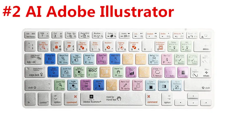 Кожаный чехол для клавиатуры A1278 Adobe Prime Pro Final Cut X AI PS IPhone iMac Macbook Air 13 15 KC|Чехлы
