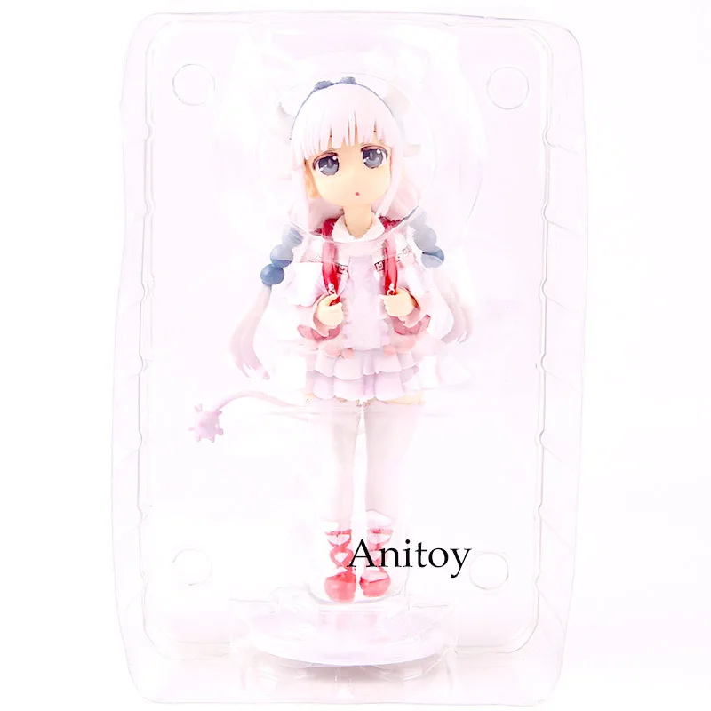 in bag Kanna Kamui Miss Kobayashi Дракон горничной фигурка ПВХ Коллекционная модель игрушки - Цвет: in bag