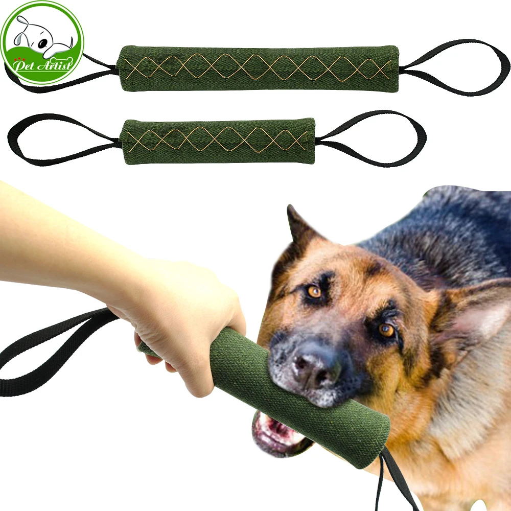 Интерактивная игрушка Strong Dog Jute Bite Schutzhund 2 ручки тренировочный инструмент для