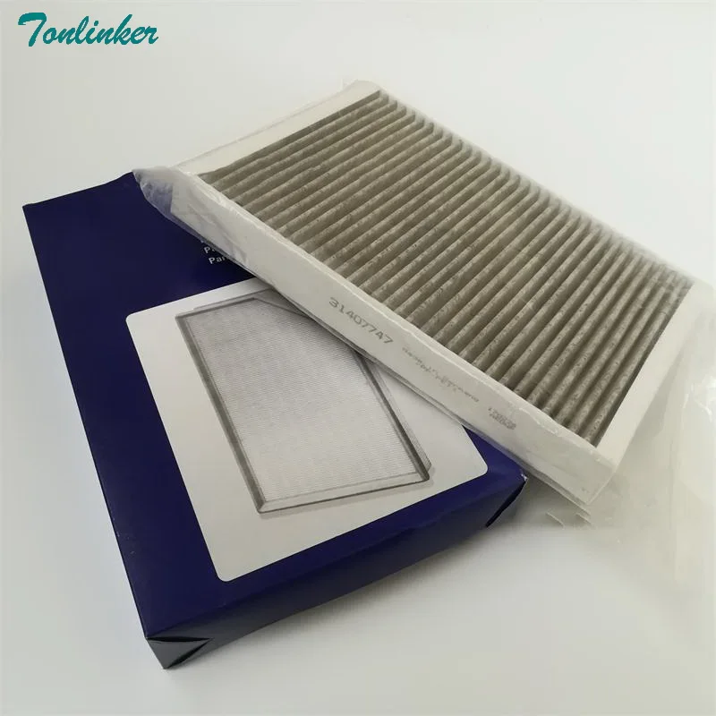 1 Pcs Cabin Filter Tonlinker бренд топливный фильтр воздушный фильтр для масла фильтр для Volvo XC90 2008- 2,0 т 2,5 3.2L T5 T6 стайлинга автомобилей Oem 31430629 - Цвет: 1 Pcs Cabin Filter