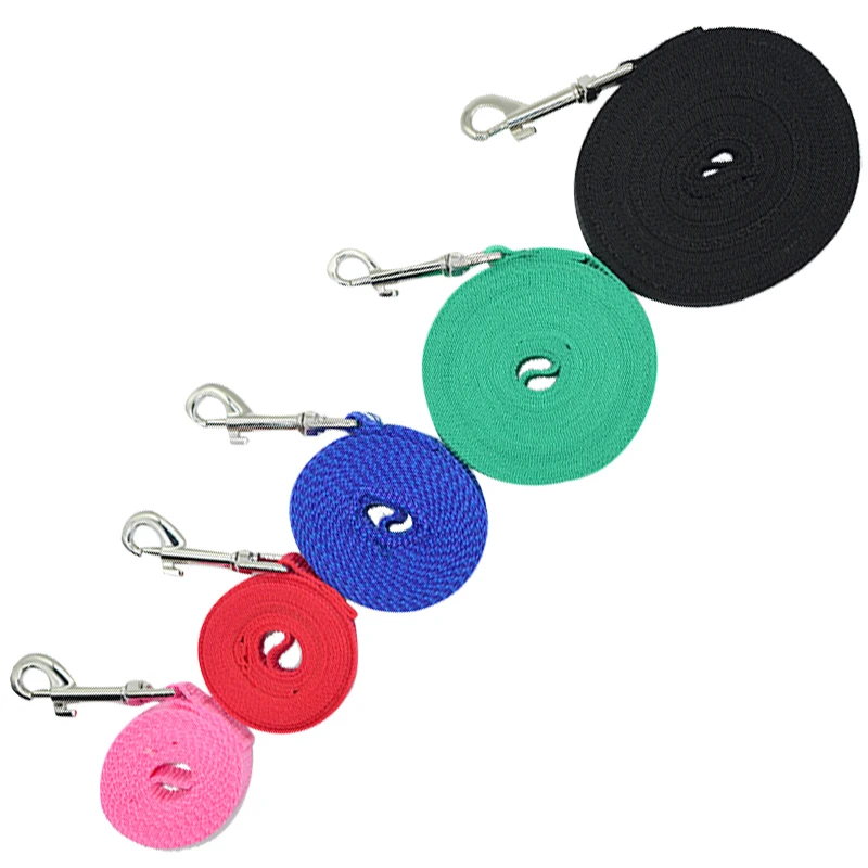 Нейлоновый Поводок для собак прогулочная шлейка 300 см 6 футов поводки маленьких