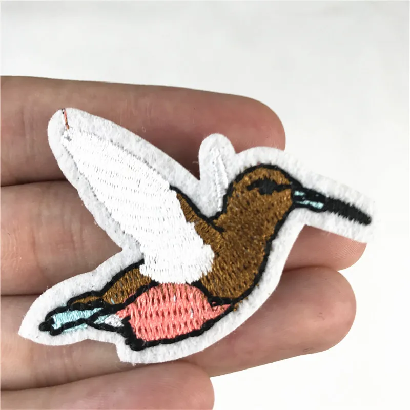 2 шт. высокое качество вышивка птиц креативные нашивки на одежде сделай сам